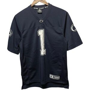 navy Penn State university Nittany Lions college sports vintage 2000s jersey top